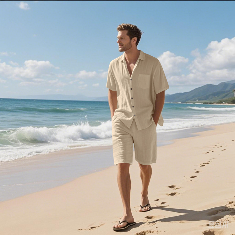 Linen Shirt Breathable - 2026 Summer High Quality Men's Linen