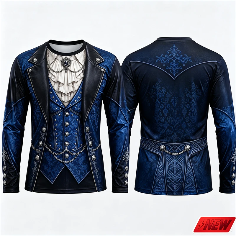 Gothic Vampire Costume Long Sl - Tee Graphic Print review and price
