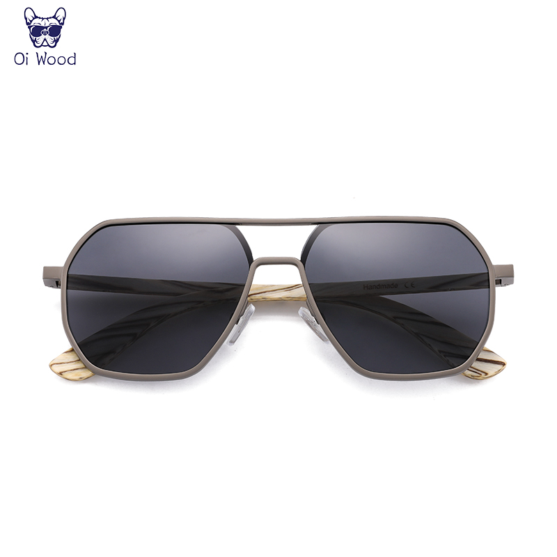 Oi Wood High Quality Fashion A - Sunglasses Aviator Polarized review and price