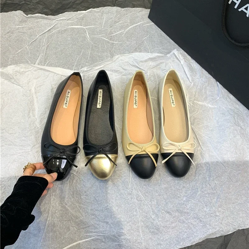 Women Leather Flat Shoes Fashi - Espadrille Slip On review and price