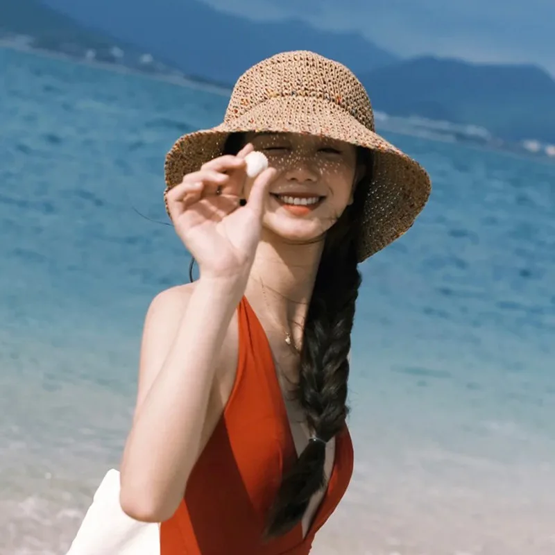 Summer Sun Hats for Women Stra - Bucket Hat Straw review and price