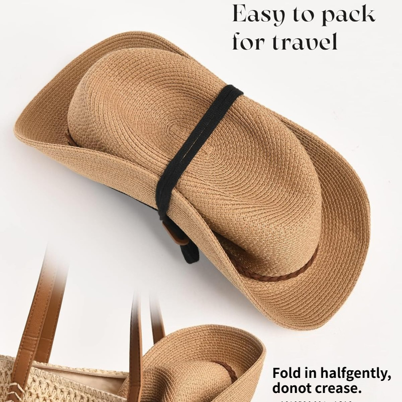 1pc Summer Straw Beach Sun Hat - Bucket Hat Straw review and price