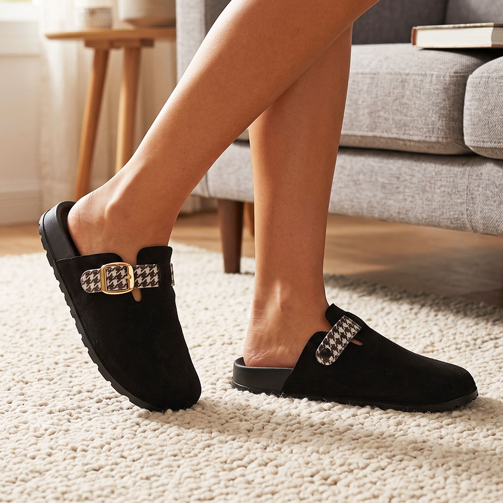 Women's Closed‑Toe Mules Slipp - Espadrille Slip On review and price