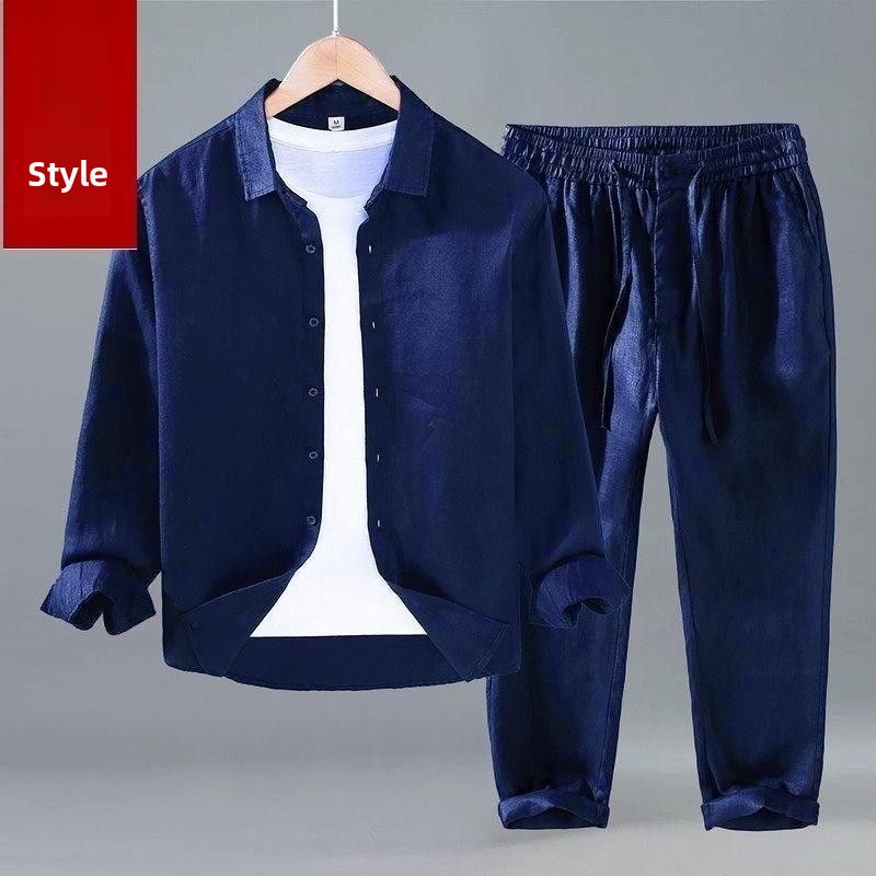 Loose Linen Men's Casual Short - Linen Shirt Breathable review and price