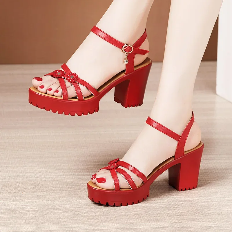 8cm Small Size 32-43 Elegant F - Casual Sandal Leather review and price